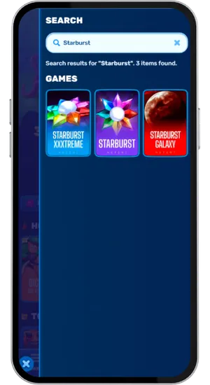 Finding and launching Starburst slot in a non-GamStop casino lobby