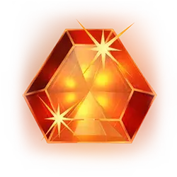 Orange gem Starburst