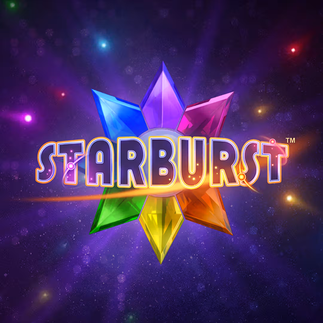 Starburst slot logo